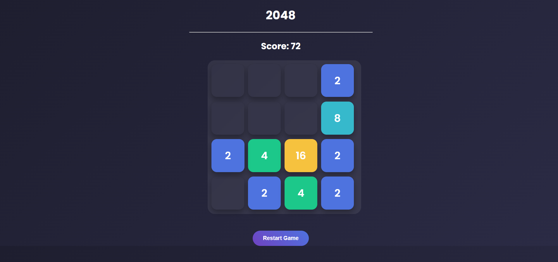 2048 Game